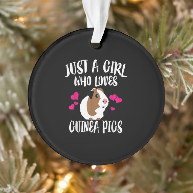 Just A Girl Who Loves Guinea Pigs Guinea Pig Gift (Arbre)