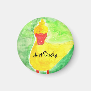 Just Ducky, aimant canard, cadeau lumineux et gai