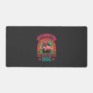 Just Girl Inlove Dog French Bulldog Rainbow Paws