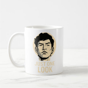 Just One Look - Minimalist Statement Mug