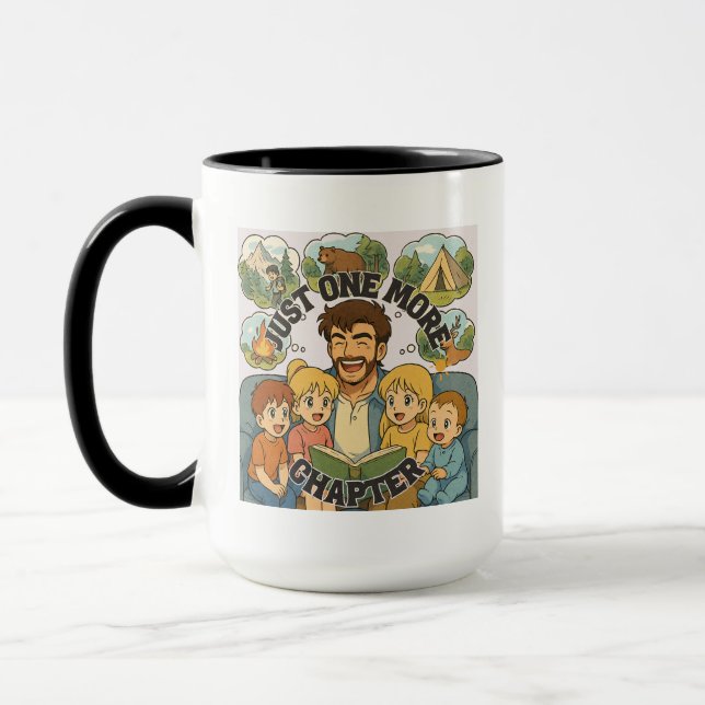 Just One More Chapter Coffee Mug (Gauche)