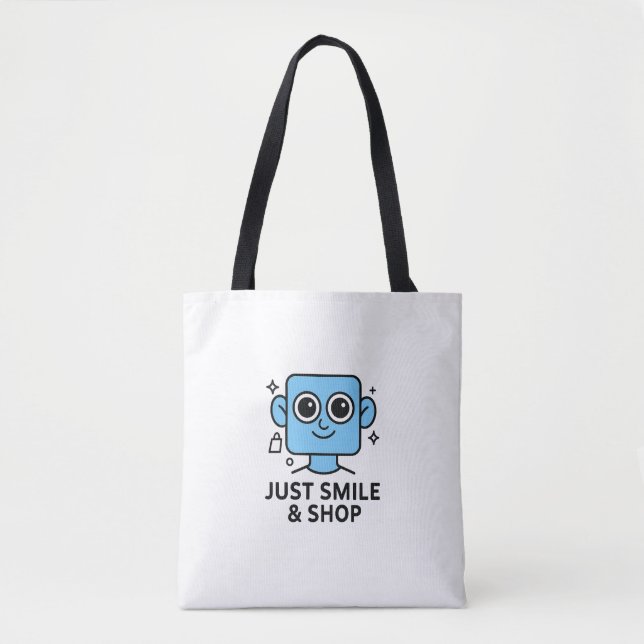 Just Smile & Shop - Sac fourre-tout Smilo (Devant)