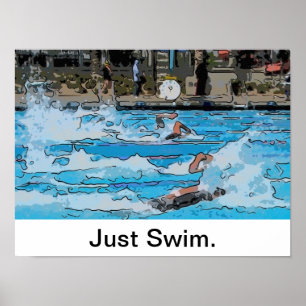Just Swim Poster