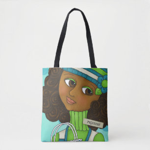 "Juste abeille 'n je sac fourre-tout à impression