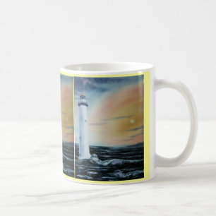 Juste avant la tasse de triple de coucher du