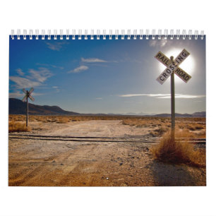 Juste calendrier de chemin de fer de voies
