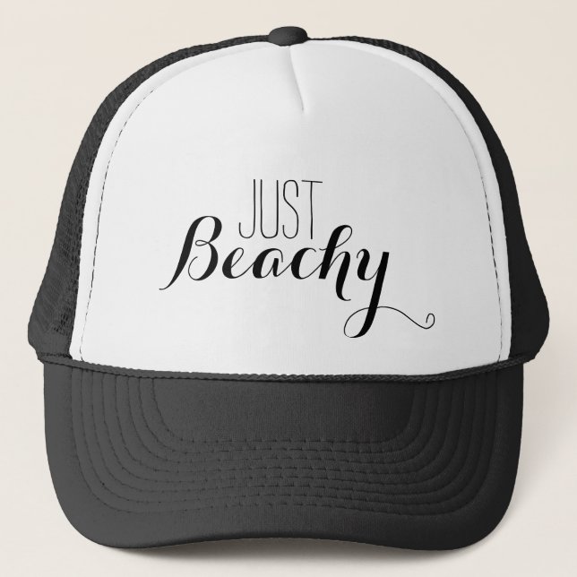 Juste casquette pour la plage de camionneur d'été (Devant)