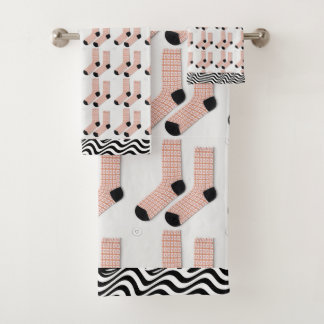 Juste Chaussettes Joli Ensemble De Serviettes De B