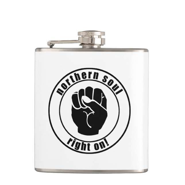 Juste du nord d'âme sur le flacon de boissons (Devant)