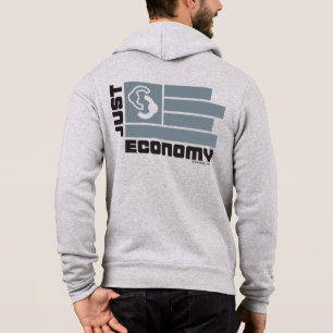 Juste Economie sweat - shirt à capuche à fermetu