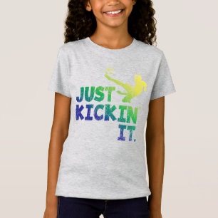Juste en train de jouer, T-Shirt graphique de foot