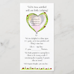 Juste été faire-part assorti d'adoption