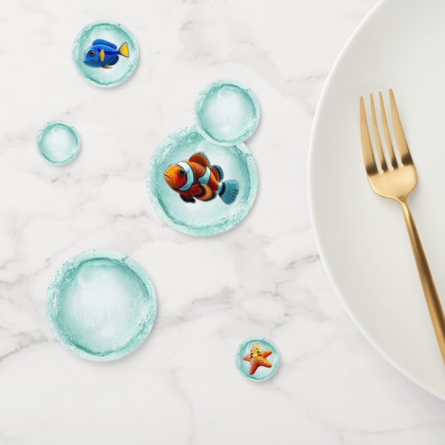 Juste Garder Baignade : Table Confetti (Groupe)