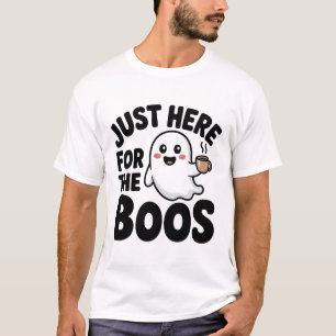 Juste Ici Pour Le T-Shirt Fantôme Boos   Cute