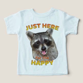 Juste ici pour le T-shirt Happy Raccoon Toddler