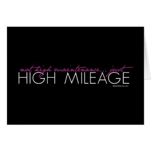Juste kilomètrage élevé