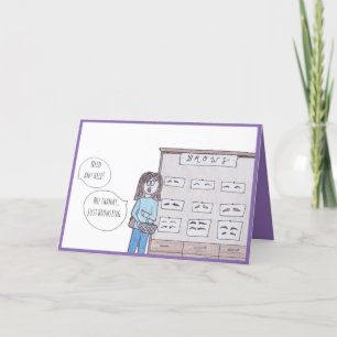 Juste la navigation carte d'anniversaire