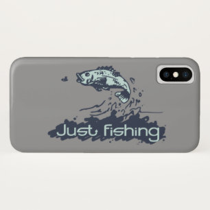 Juste la pêche signifie coque iphone gris