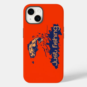 Juste la pêche signifie orange rouge coque iphone
