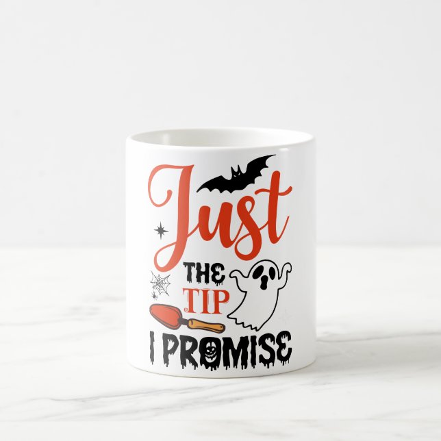 "Juste Le Conseil Je Promets Mug Halloween - Drôle (Centre)