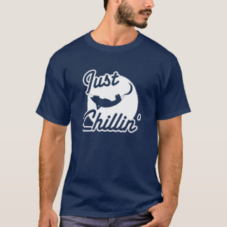 Juste le T-shirt des hommes de Chillin