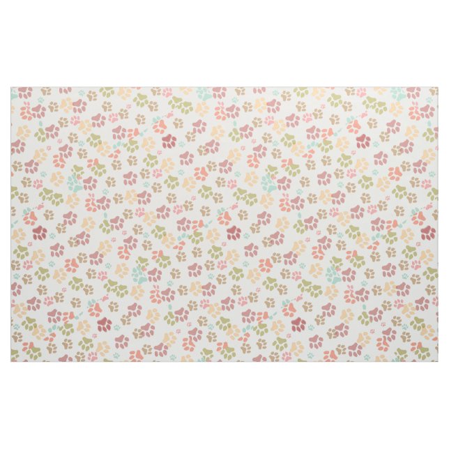 Juste les pattes ont peigné le tissu du coton (56" (Yard)