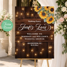 Juste Love Guirlande de Lumières Mariage Shower de