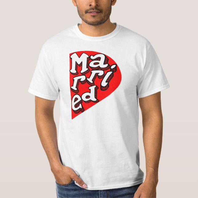 juste marié.drôle couple t-shirt set x2 (Devant)
