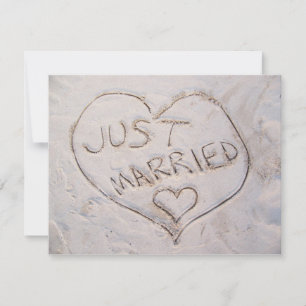 Juste marié Faire-part