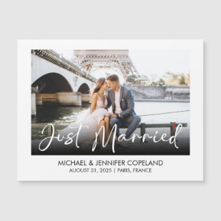 Juste marié | Photographie de mariage élégante