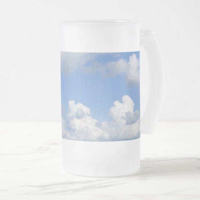 Juste Nuages Frosted Mug (Devant droit)