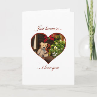 juste parce que carte