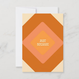 Juste parce que Cartes pour notes