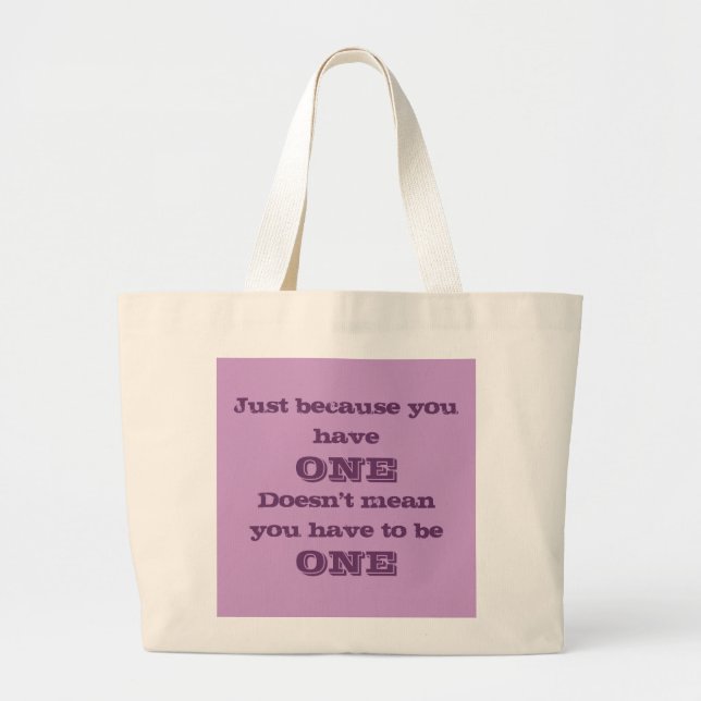 Juste parce que vous avez un sac fourre-tout (Devant)