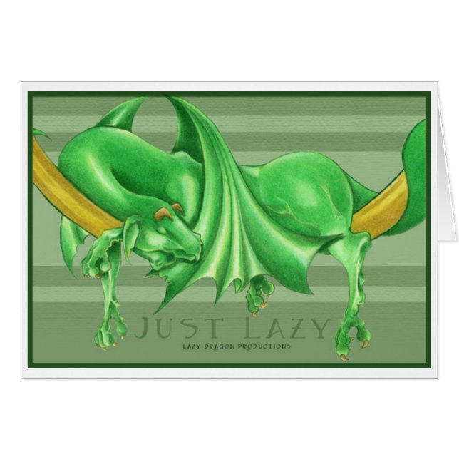 Juste paresseux (Devant horizontal)