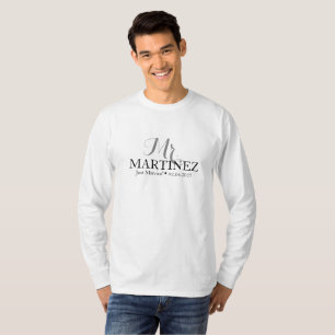 Juste T-shirt marié pour des couples