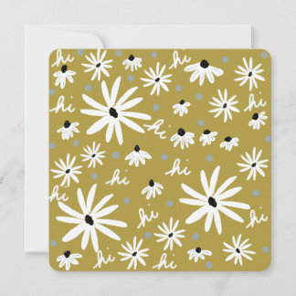 Juste te dire bonjour