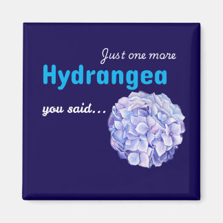 Juste un autre aimant Hydrangea - marine