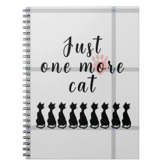 Juste un chat de plus - Cahier photo spirale