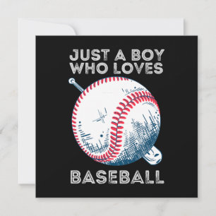 Juste un garçon qui aime le baseball