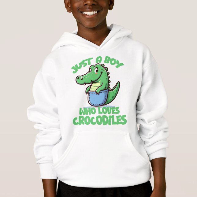 Juste Un Garçon Qui Aime Les Crocodiles (Devant)