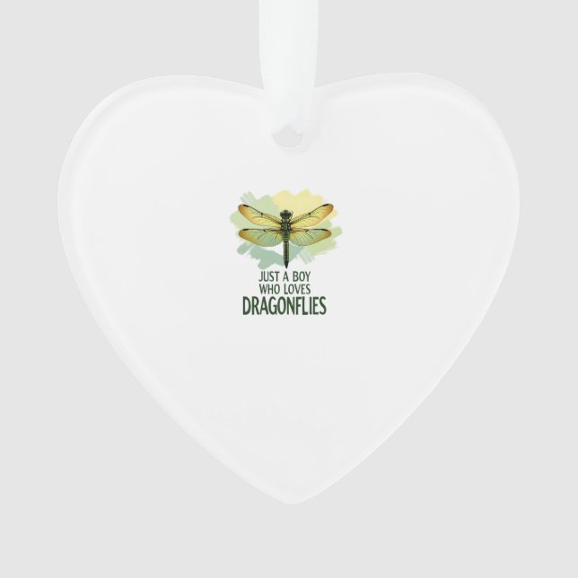 Juste un garçon qui aime les libellules. Libellule (devant)