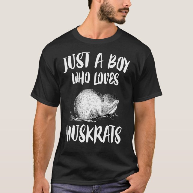 Juste un garçon qui aime les T-shirts des rats mus (Devant)