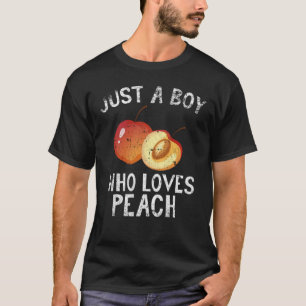 Juste Un Garçon Qui Aime Peach T-Shirt