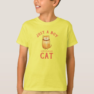 Juste un garçon qui aime son T-shirt