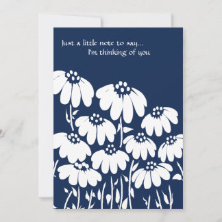 Juste un petit mot... Carte de correspondance