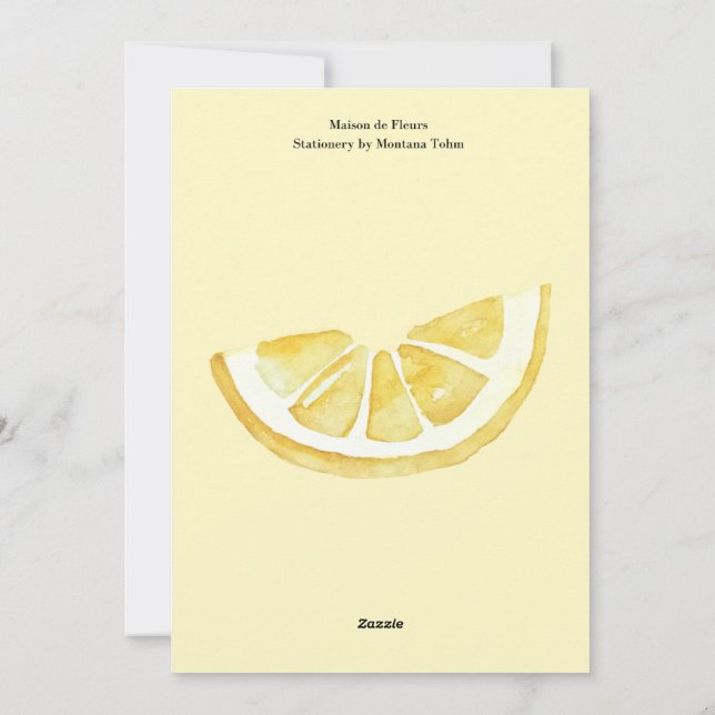 Juste un peu plus d'ancienneté Invitation (Dos)