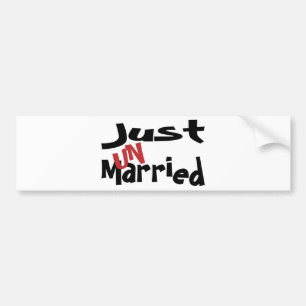 Juste Un Sticker Bumper Marié