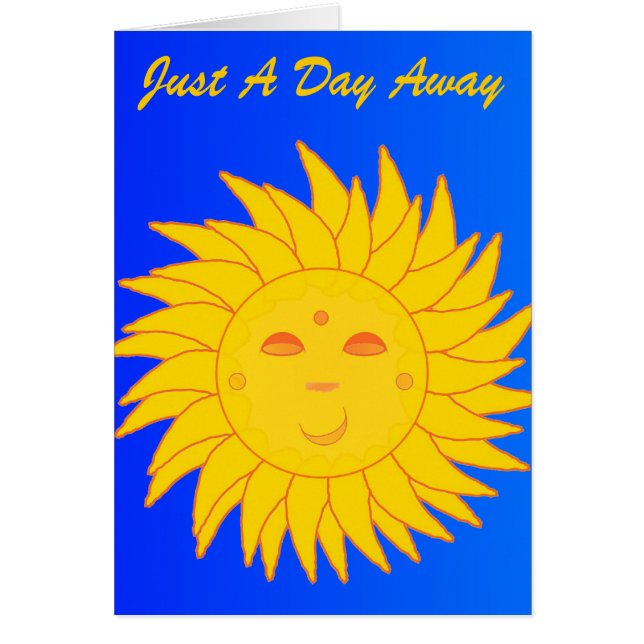 Juste une carte partie de jour (Devant)