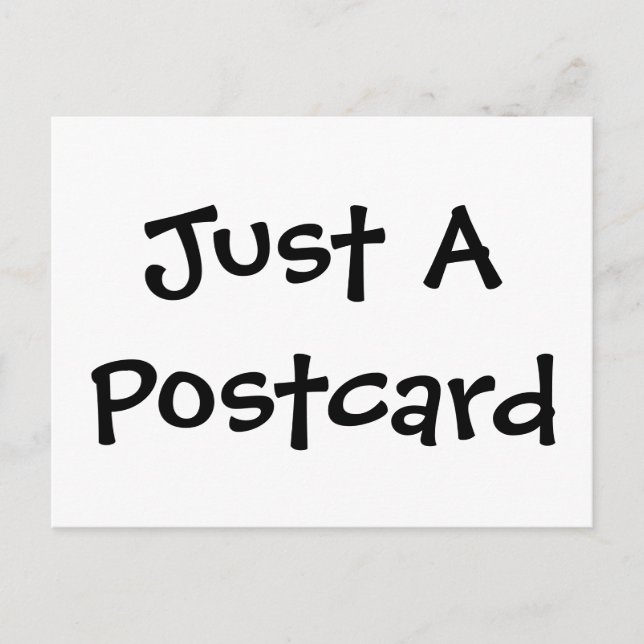 Juste Une Carte Postale (Devant)